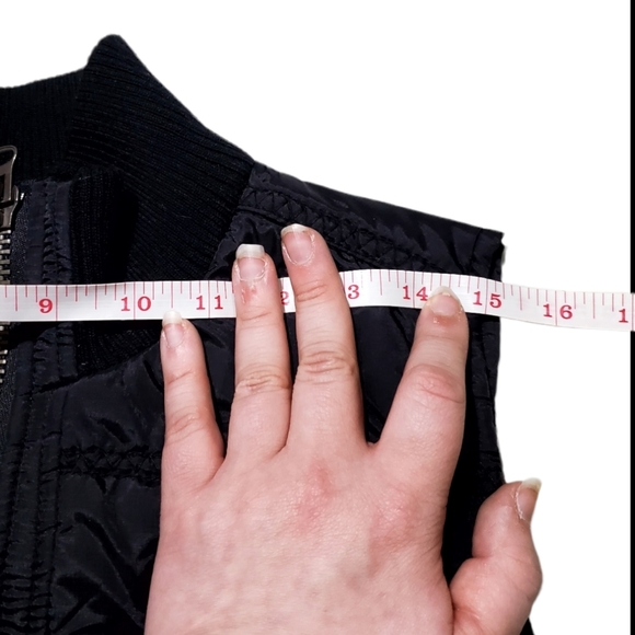 Sleeveless Black Puffer Vest BB Dakota Vintage Hot Topic Size L NWOT Nev… - Picture 10 of 12